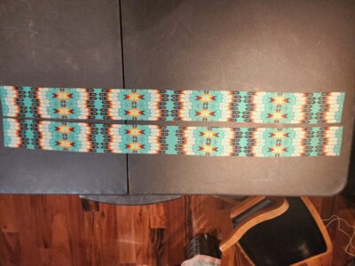 Loom Beaded belt strips