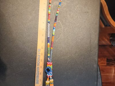Peyote Stitched Bolo Tie