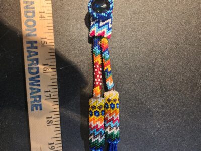 Peyote Stitched Bolo Tie