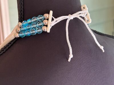 Turquoise with Fire Colors Regalia Necklace