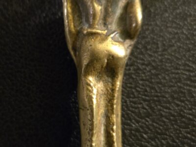 Vintage Native Indian Letter Opener Never Forget Belgium 1945 RARE!